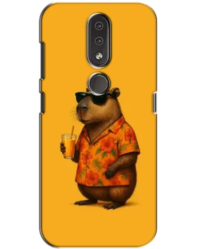 Чехол для Nokia 4.2 с картинкой «Капибара на отдыхе» Чехол для Nokia 4.2 с картинкой «Капибара на отдыхе»