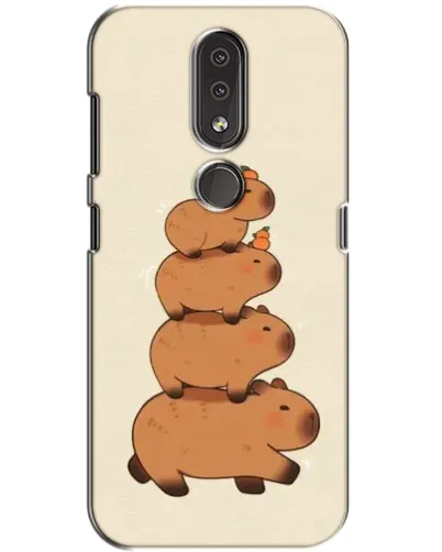 Чехол для Nokia 4.2 с картинкой «Башня из капибар» Чехол для Nokia 4.2 с картинкой «Башня из капибар»