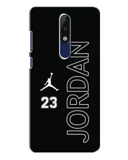 Чехол для Nokia 5.1 Plus (X5) с картинкой «Jordan Vertical» Чехол для Nokia 5.1 Plus (X5) с картинкой «Jordan Vertical»