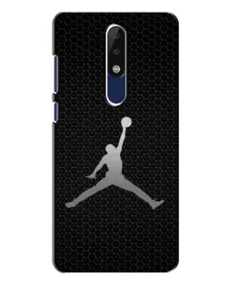 Чехол для Nokia 5.1 Plus (X5) с картинкой «Jordan Dark Carbon» Чехол для Nokia 5.1 Plus (X5) с картинкой «Jordan Dark Carbon»