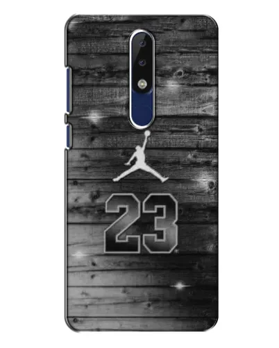 Чехол для Nokia 5.1 Plus (X5) с картинкой «Jordan Carbon 23»