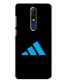 Чехол для Nokia 5.1 Plus (X5) с картинкой «Adidas Cyan Logo» Чехол для Nokia 5.1 Plus (X5) с картинкой «Adidas Cyan Logo»