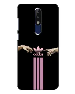 Чехол для Nokia 5.1 Plus (X5) с картинкой «Adidas Hands» Чехол для Nokia 5.1 Plus (X5) с картинкой «Adidas Hands»
