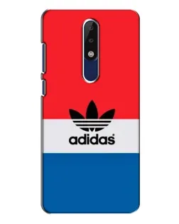 Чехол для Nokia 5.1 Plus (X5) с картинкой «Ретро блоки Adidas» Чехол для Nokia 5.1 Plus (X5) с картинкой «Ретро блоки Adidas»