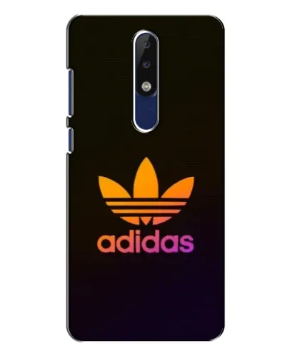 Чехол для Nokia 5.1 Plus (X5) с картинкой «Градиент Adidas»