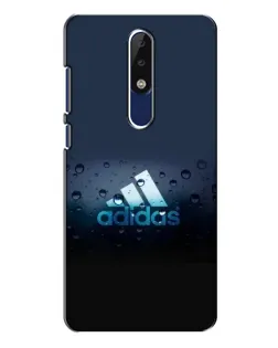 Чехол для Nokia 5.1 Plus (X5) с картинкой «Adidas Water Drops» Чехол для Nokia 5.1 Plus (X5) с картинкой «Adidas Water Drops»
