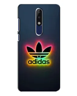 Чехол для Nokia 5.1 Plus (X5) с картинкой «Неоновый Adidas» Чехол для Nokia 5.1 Plus (X5) с картинкой «Неоновый Adidas»
