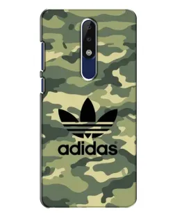 Чехол для Nokia 5.1 Plus (X5) с картинкой «Милитари стиль Adidas» Чехол для Nokia 5.1 Plus (X5) с картинкой «Милитари стиль Adidas»