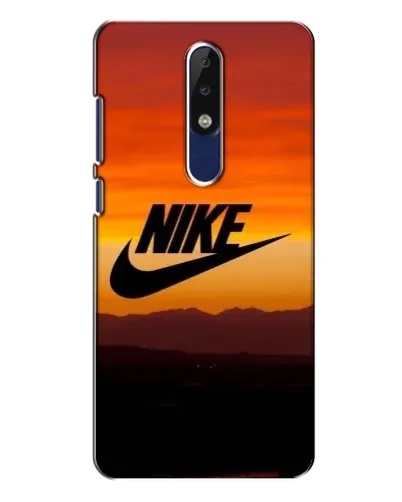 Чехол для Nokia 5.1 Plus (X5) с картинкой «Nike — вечерний горизонт»