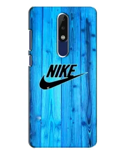 Чехол для Nokia 5.1 Plus (X5) с картинкой «Голубое дерево Nike»