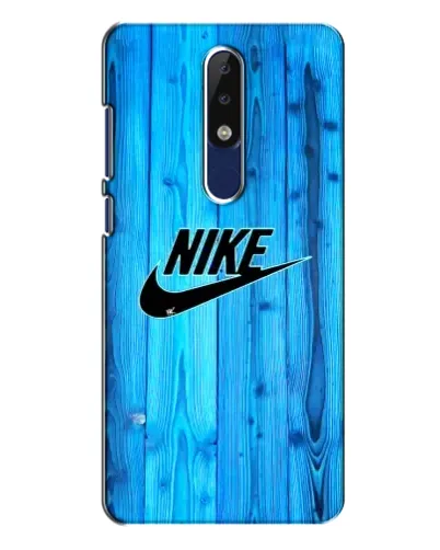 Чехол для Nokia 5.1 Plus (X5) с картинкой «Голубое дерево Nike»