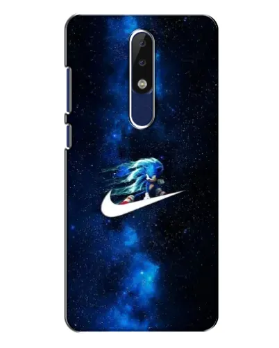 Чехол для Nokia 5.1 Plus (X5) с картинкой «Звездный путь Nike»