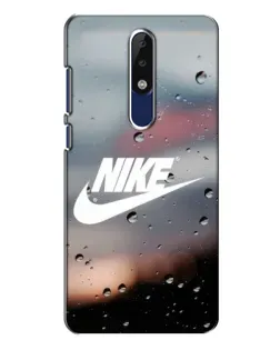 Чехол для Nokia 5.1 Plus (X5) с картинкой «Nike в стиле ретро»