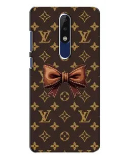 Чехол для Nokia 5.1 Plus (X5) с картинкой «LV с бантом» Чехол для Nokia 5.1 Plus (X5) с картинкой «LV с бантом»