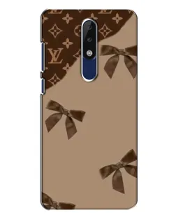 Чехол для Nokia 5.1 Plus (X5) с картинкой «LV — кофейный атлас» Чехол для Nokia 5.1 Plus (X5) с картинкой «LV — кофейный атлас»