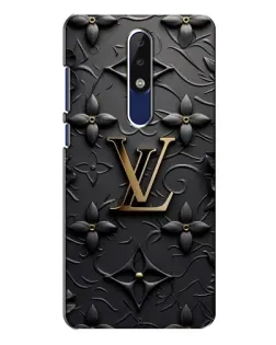 Чехол для Nokia 5.1 Plus (X5) с картинкой «Кожаная текстура LV» Чехол для Nokia 5.1 Plus (X5) с картинкой «Кожаная текстура LV»