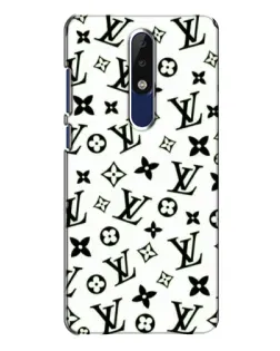 Чехол для Nokia 5.1 Plus (X5) с картинкой «Монохромный хаос LV» Чехол для Nokia 5.1 Plus (X5) с картинкой «Монохромный хаос LV»
