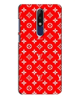 Чехол для Nokia 5.1 Plus (X5) с картинкой «Яркий паттерн LV» Чехол для Nokia 5.1 Plus (X5) с картинкой «Яркий паттерн LV»