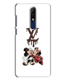 Чехол для Nokia 5.1 Plus (X5) с картинкой «LV и Микки Маус» Чехол для Nokia 5.1 Plus (X5) с картинкой «LV и Микки Маус»