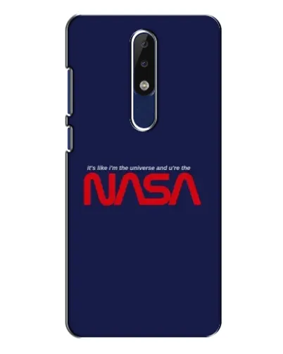 Чехол для Nokia 5.1 Plus (X5) с картинкой «NASA — глубокий космос»