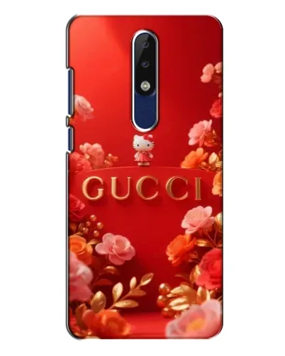 Чохол для Nokia 5.1 Plus (X5) з картинкою «Gucci — золотий сад»