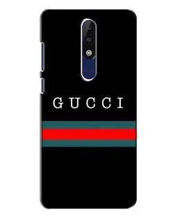 Чохол для Nokia 5.1 Plus (X5) з картинкою «Gucci — червоний пояс»