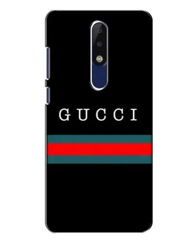 Чохол для Nokia 5.1 Plus (X5) з картинкою «Gucci — червоний пояс»