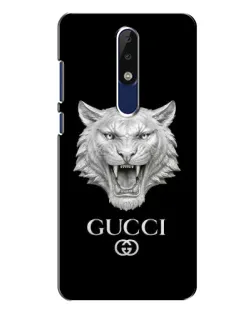 Чохол для Nokia 5.1 Plus (X5) з картинкою «Gucci — срібний лев»