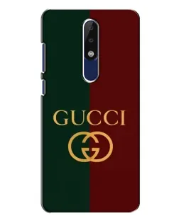 Чохол для Nokia 5.1 Plus (X5) з картинкою «Gucci — темно-зелений градієнт»