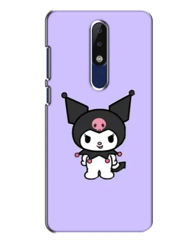 Чехол для Nokia 5.1 Plus (X5) с картинкой «Kuromi — нежный фиолетовый» Чехол для Nokia 5.1 Plus (X5) с картинкой «Kuromi — нежный фиолетовый»