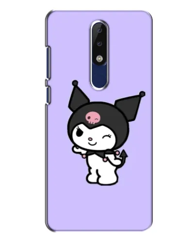 Чехол для Nokia 5.1 Plus (X5) с картинкой «Классическая Kuromi» Чехол для Nokia 5.1 Plus (X5) с картинкой «Классическая Kuromi»
