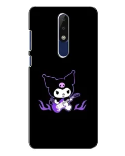 Чехол для Nokia 5.1 Plus (X5) с картинкой «Электрическая Kuromi»