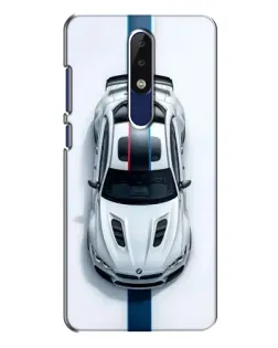 Чехол для Nokia 5.1 Plus (X5) с картинкой «Вид сверху — BMW M» Чехол для Nokia 5.1 Plus (X5) с картинкой «Вид сверху — BMW M»