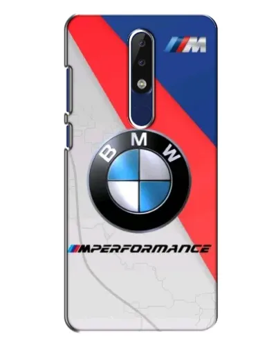 Чехол для Nokia 5.1 Plus (X5) с картинкой «BMW Performance стиль»