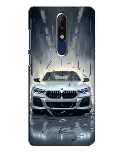 Чехол для Nokia 5.1 Plus (X5) с картинкой «BMW в свете фар» Чехол для Nokia 5.1 Plus (X5) с картинкой «BMW в свете фар»