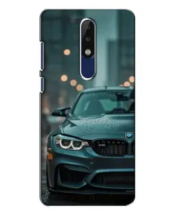 Чехол для Nokia 5.1 Plus (X5) с картинкой «BMW в огнях города» Чехол для Nokia 5.1 Plus (X5) с картинкой «BMW в огнях города»