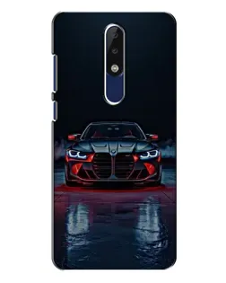 Чехол для Nokia 5.1 Plus (X5) с картинкой «BMW на мокрой дороге» Чехол для Nokia 5.1 Plus (X5) с картинкой «BMW на мокрой дороге»