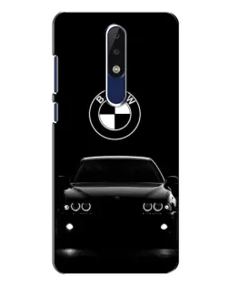Чехол для Nokia 5.1 Plus (X5) с картинкой «BMW — взгляд из темноты» Чехол для Nokia 5.1 Plus (X5) с картинкой «BMW — взгляд из темноты»