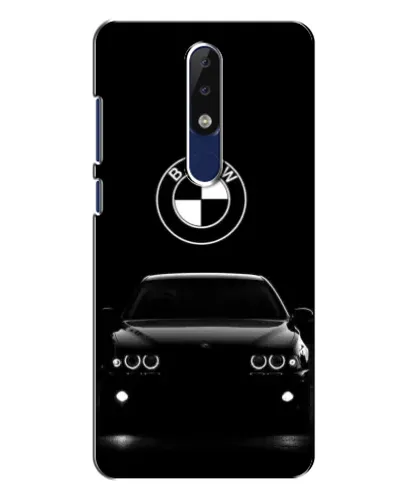 Чехол для Nokia 5.1 Plus (X5) с картинкой «BMW — взгляд из темноты»