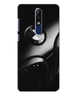 Чехол для Nokia 5.1 Plus (X5) с картинкой «Эмблема BMW — макро» Чехол для Nokia 5.1 Plus (X5) с картинкой «Эмблема BMW — макро»