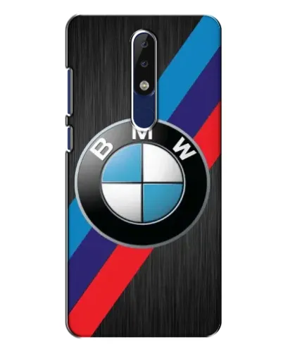 Чехол для Nokia 5.1 Plus (X5) с картинкой «BMW M-stripes стиль»
