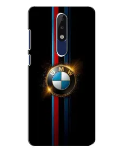 Чехол для Nokia 5.1 Plus (X5) с картинкой «BMW M-Power неон» Чехол для Nokia 5.1 Plus (X5) с картинкой «BMW M-Power неон»