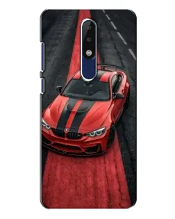 Чехол для Nokia 5.1 Plus (X5) с картинкой «BMW на красной дорожке» Чехол для Nokia 5.1 Plus (X5) с картинкой «BMW на красной дорожке»