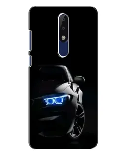 Чехол для Nokia 5.1 Plus (X5) с картинкой «BMW — ночной взгляд» Чехол для Nokia 5.1 Plus (X5) с картинкой «BMW — ночной взгляд»