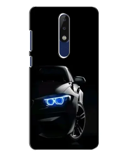 Чехол для Nokia 5.1 Plus (X5) с картинкой «BMW — ночной взгляд» Чехол для Nokia 5.1 Plus (X5) с картинкой «BMW — ночной взгляд»