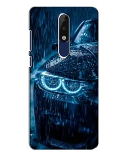 Чехол для Nokia 5.1 Plus (X5) с картинкой «BMW под дождем» Чехол для Nokia 5.1 Plus (X5) с картинкой «BMW под дождем»