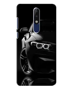 Чехол для Nokia 5.1 Plus (X5) с картинкой «Черная BMW — профиль» Чехол для Nokia 5.1 Plus (X5) с картинкой «Черная BMW — профиль»