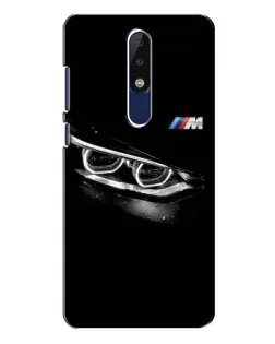 Чехол для Nokia 5.1 Plus (X5) с картинкой «BMW — взгляд тигра» Чехол для Nokia 5.1 Plus (X5) с картинкой «BMW — взгляд тигра»