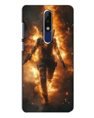 Чехол для Nokia 5.1 Plus (X5) с картинкой «BMW — скорость в дожде» Чехол для Nokia 5.1 Plus (X5) с картинкой «BMW — скорость в дожде»