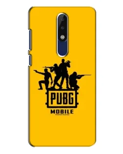 Чехол для Nokia 5.1 Plus (X5) с картинкой «BMW M-Power — карбон»